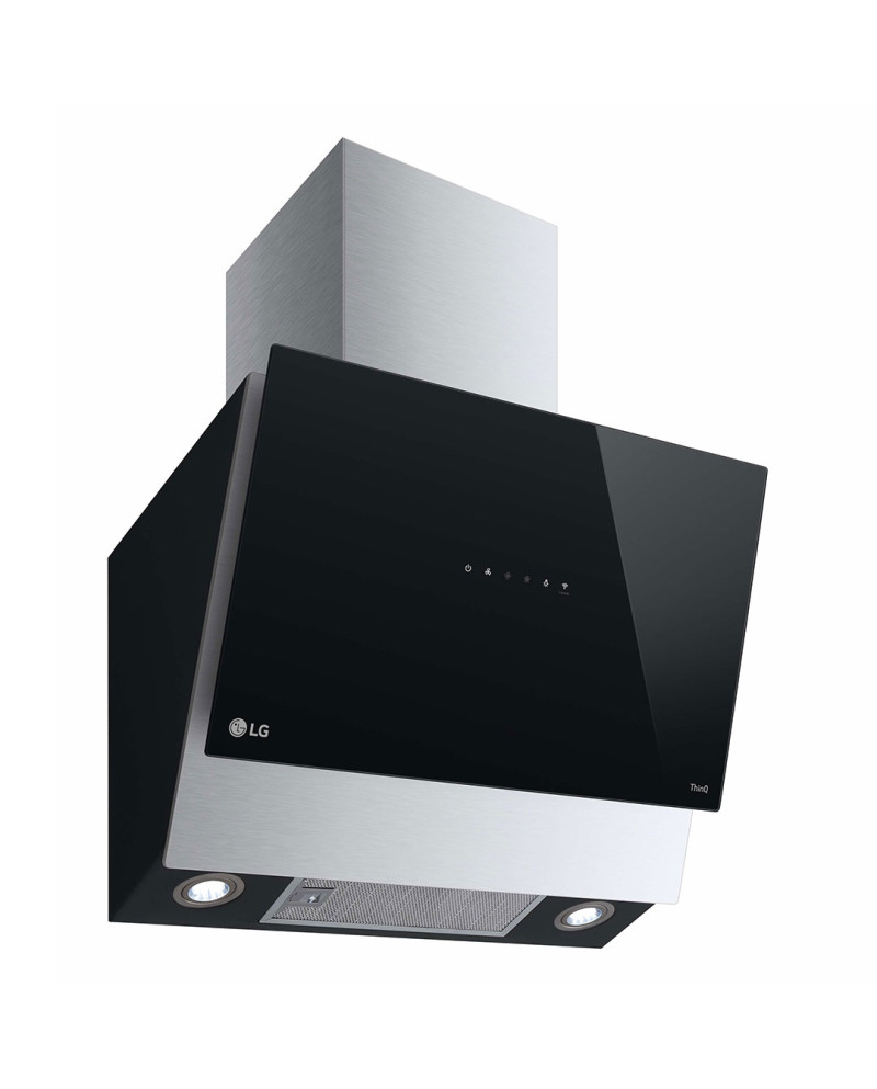 LG CHAMINE PAREDE 60CM 600M3/H PRETO (C)