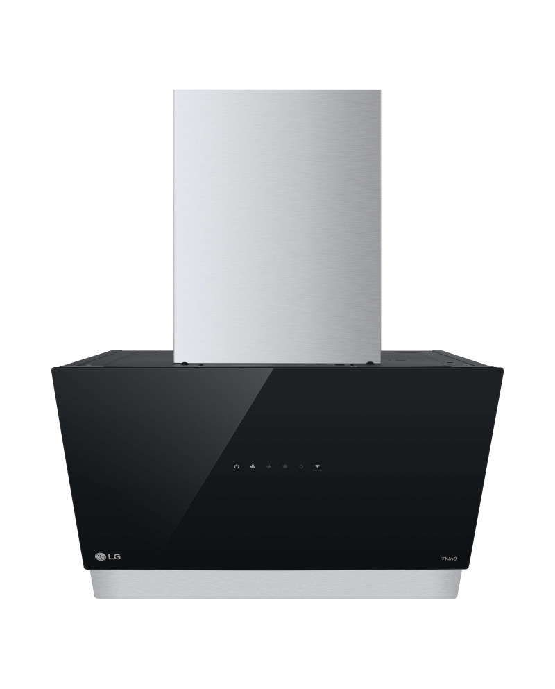 LG CHAMINE PAREDE 60CM 600M3/H PRETO (C)