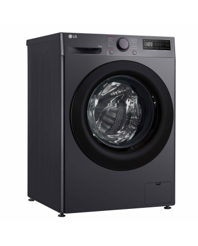 LG MAQUINA LAVAR 9KG E SECAR 6KG 1400RT AIDD STEAM PRETO (A