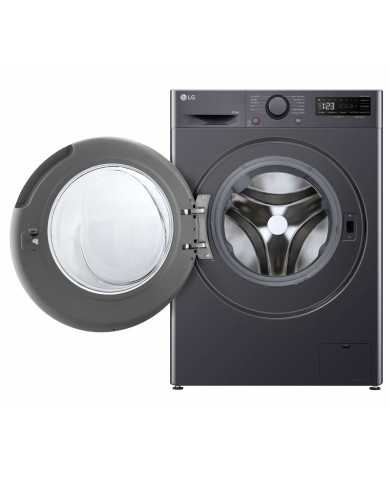 LG MAQUINA LAVAR 9KG E SECAR 6KG 1400RT AIDD STEAM PRETO (A