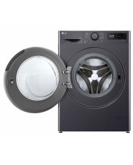 LG MAQUINA LAVAR 9KG E SECAR 6KG 1400RT AIDD STEAM PRETO (A