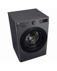 LG MAQUINA LAVAR 9KG E SECAR 6KG 1400RT AIDD STEAM PRETO (A