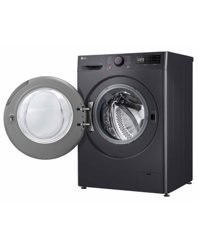 LG MAQUINA LAVAR 9KG E SECAR 6KG 1400RT AIDD STEAM PRETO (A