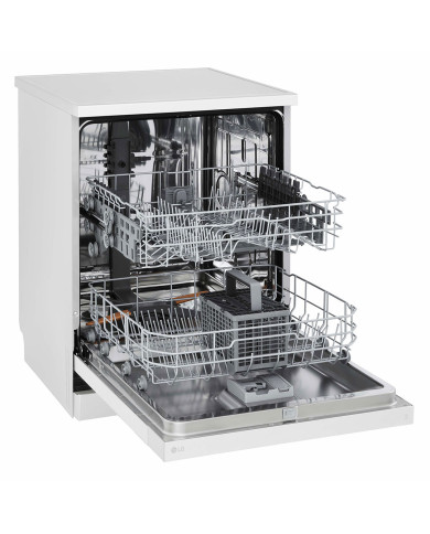 LG MAQUINA LOUÇA 7PROG 14TALHERES 2CESTOS BRANCA (D) LG MAQUINA LOUÇA 7PROG 14TALHERES 2CESTOS BRANCA (D)