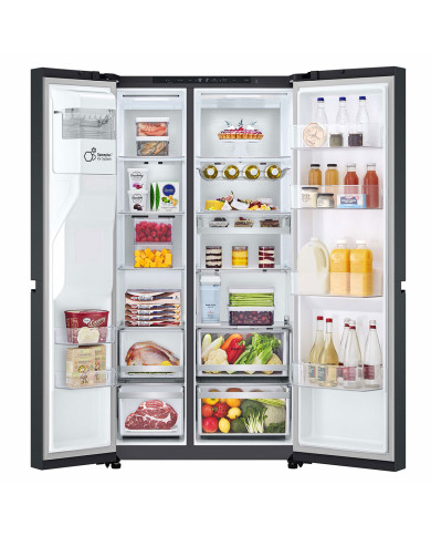 LG SIDE BY SIDE 1790X925X735MT NF 628LT PRETO(C) LG SIDE BY SIDE 1790X925X735MT NF 628LT PRETO(C)