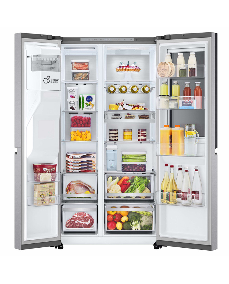 LG SIDE BY SIDE 1790X927X735MT NF 628 KNOCK S/CAN IX (D)