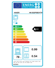 HAIER FORNO 12FUNÇOES 78LT HIDRO E PIROLITICO PRETO A++