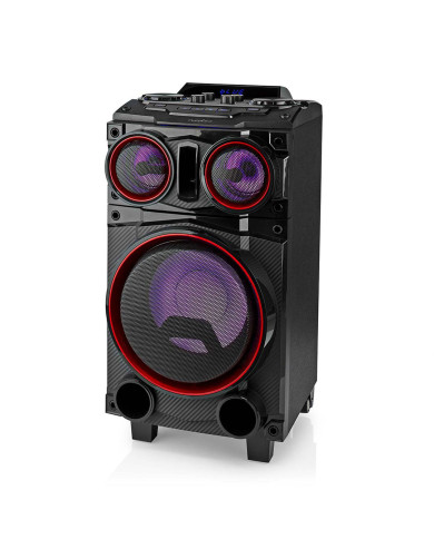 NEDIS COLUNA PORTATIL BLUETOOTH P/FESTAS 120W BATERIA 5H MAX NEDIS COLUNA PORTATIL BLUETOOTH P/FESTAS 120W BATERIA 5H MAX