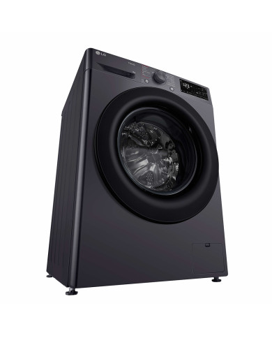 LG MAQUINA ROUPA 9KG 1400RT AI DD STEAM WIFI PRETA(A)