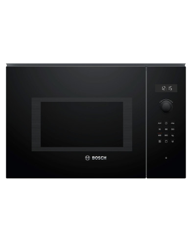 BOSCH MICROONDAS INTEG 25LTS VIDRO PRETO BOSCH MICROONDAS INTEG 25LTS VIDRO PRETO