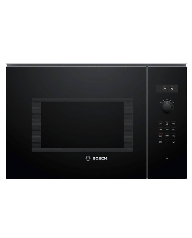 BOSCH MICROONDAS INTEG 25LTS VIDRO PRETO