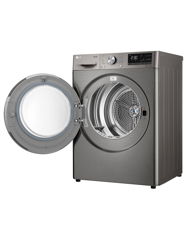 LG SECADOR ROUPA 9KG BOMBA CALOR INOX A+++