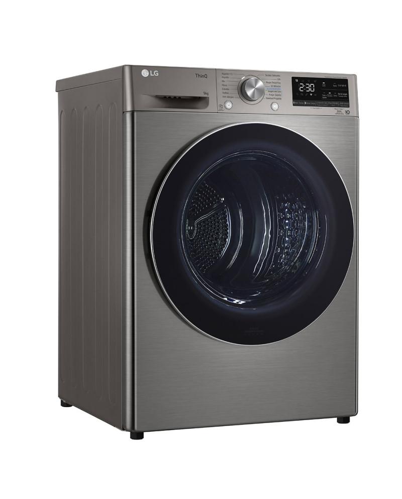 LG SECADOR ROUPA 9KG BOMBA CALOR INOX A+++