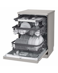 LG MAQUINA LOUÇA 9PROG 14TALHERES 3 CESTOS INOX (C)