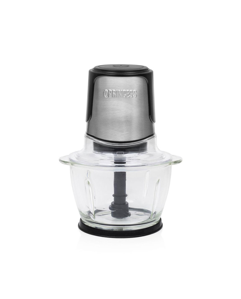 PRINCESS PICADORA 300W CAPACIDADE 1LT 2LAMINAS AÇO INOX