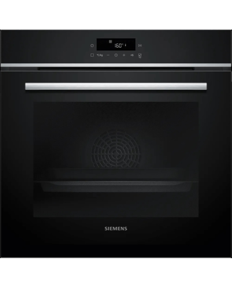 SIEMENS FORNO MULTIF 71LT FUNÇAO AIRFRY VIDRO PRETO A+