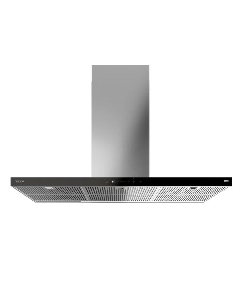 TEKA CHAMINE PAREDE 110CM HOBTOHOOD WIFI INOX/VIDRO PRETO TEKA CHAMINE PAREDE 110CM HOBTOHOOD WIFI INOX/VIDRO PRETO