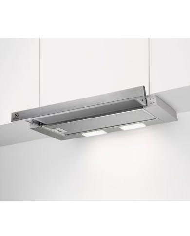 ELECTROLUX EXAUSTOR TELESCOPICO 60CM 440M3/H INOX ELECTROLUX EXAUSTOR TELESCOPICO 60CM 440M3/H INOX