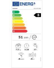 HISENSE MAQUINA ROUPA 7KG 1200RT INVERTER (B)