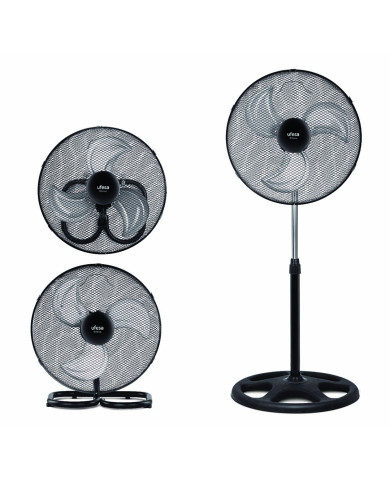 UFESA VENTOINHA DE PE 3EM1 70W 3 VEL UFESA VENTOINHA DE PE 3EM1 70W 3 VEL