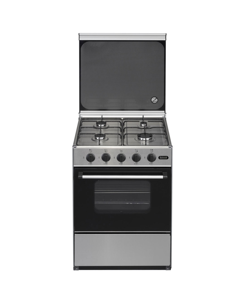 ZUMAN FOGAO 86X60X60CM 4GAS BUT ESTUFA FIXA INOX ZUMAN FOGAO 86X60X60CM 4GAS BUT ESTUFA FIXA INOX