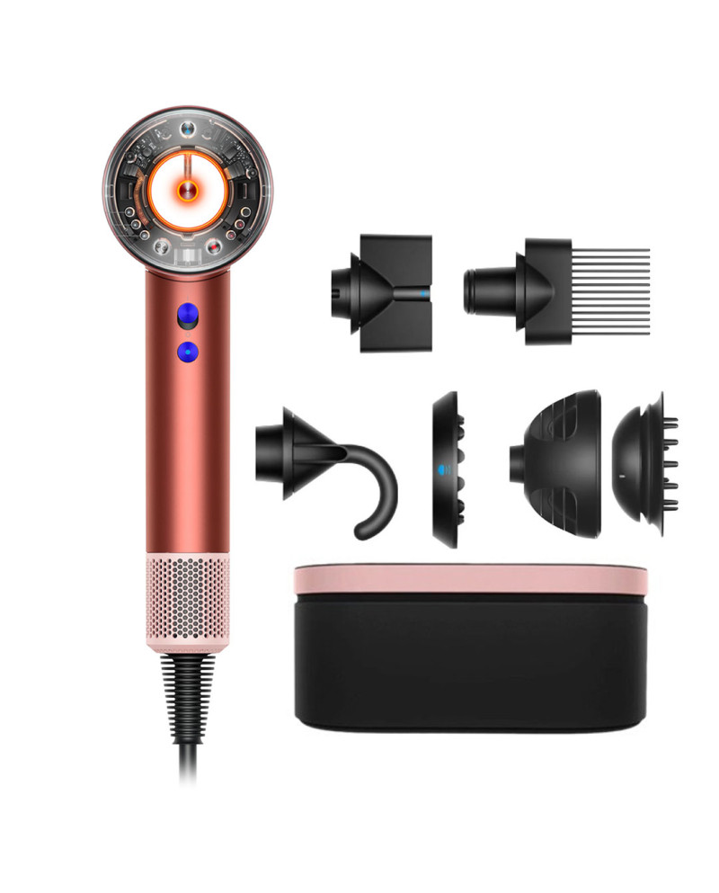 DYSON SECADOR CABELO SUPERSONIC NURAL STRAWBERRY BRONZE PINK