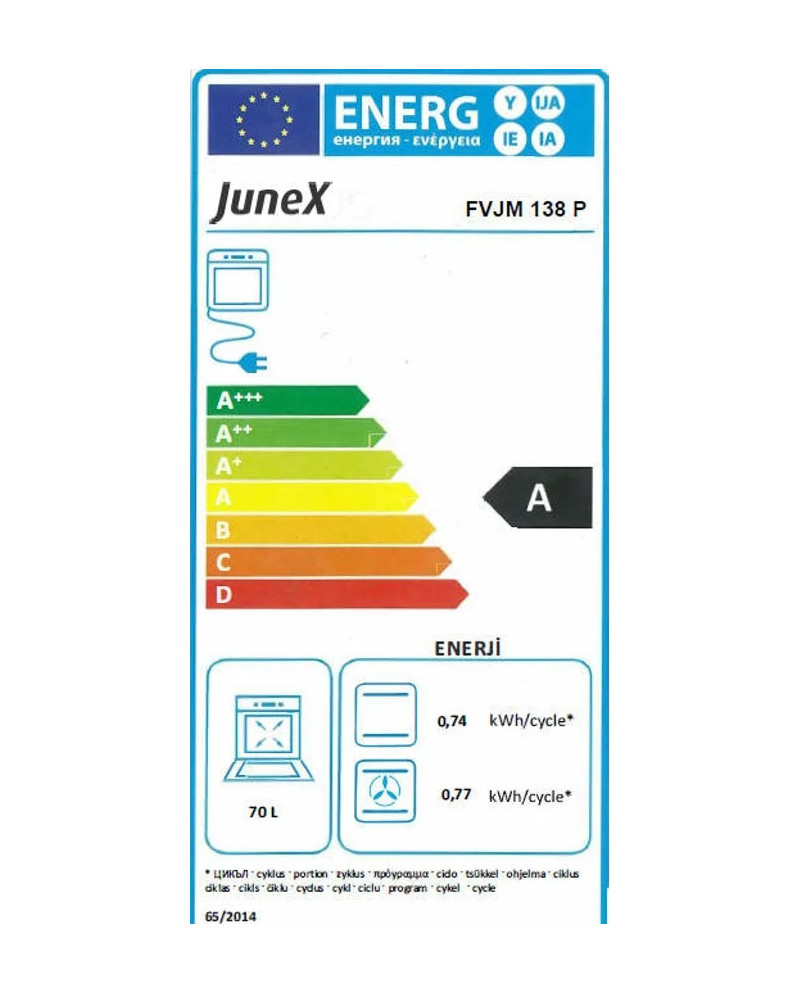 JUNEX FORNO MULTIF 70LT PRETO A JUNEX FORNO MULTIF 70LT PRETO A