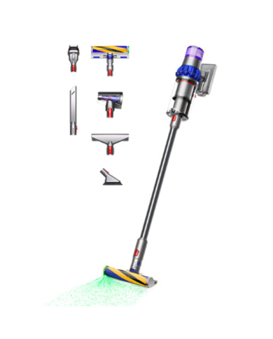 DYSON ASPIRADOR VERTICAL S/FIO V15 DETECT FLUFFY AZUL NIQUEL DYSON ASPIRADOR VERTICAL S/FIO V15 DETECT FLUFFY AZUL NIQUEL