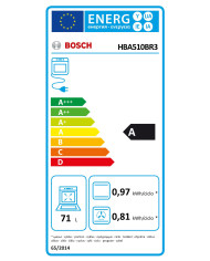 BOSCH FORNO MULTIF 71LT INOX A