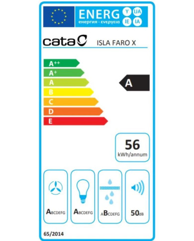 CATA CHAMINE ILHA DECORATIVA 590M3/H B CATA CHAMINE ILHA DECORATIVA 590M3/H B