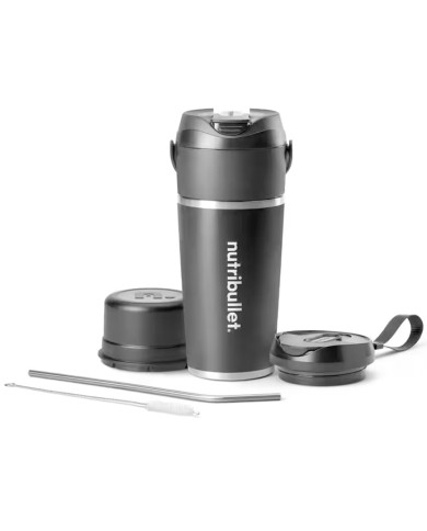 NUTRIBULLET LIQUIDIFICADORA PORTATIL E COPO ISOLADO AÇO INOX NUTRIBULLET LIQUIDIFICADORA PORTATIL E COPO ISOLADO AÇO INOX