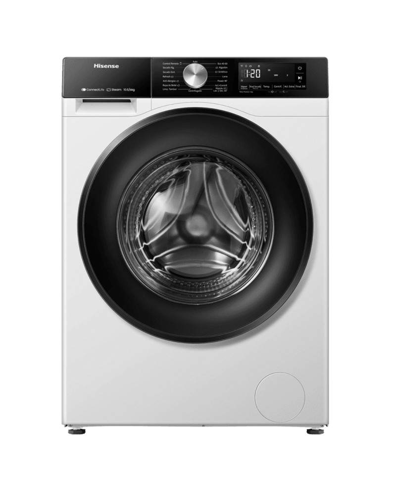 HISENSE MAQUINA LAVAR 10.5KG E SECAR 6KG 1400RT (D)
