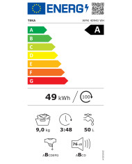 TEKA MAQUINA ROUPA 9KG 1400RT (A)