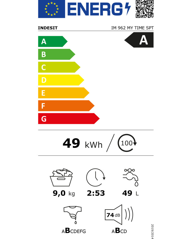 INDESIT MAQUINA ROUPA 9KG 1200RT (A) INDESIT MAQUINA ROUPA 9KG 1200RT (A)
