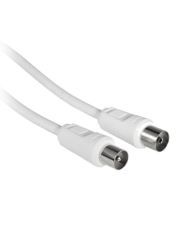 HAMA CABO ANTENA COAX M/F 75DB 10MT BRANCO HAMA CABO ANTENA COAX M/F 75DB 10MT BRANCO