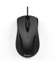 HAMA RATO MC200 C/FIO COMPACTO BLACK