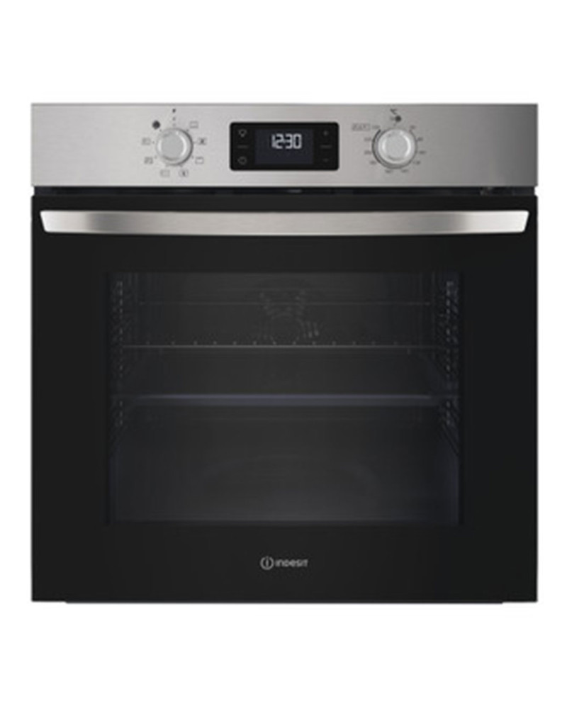 INDESIT FORNO MULTIF. PIROLITIDO HIDROLITICO 71LT INOX A++