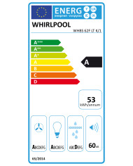WHIRLPOOL CHAMINE 60CM 390/730M3H