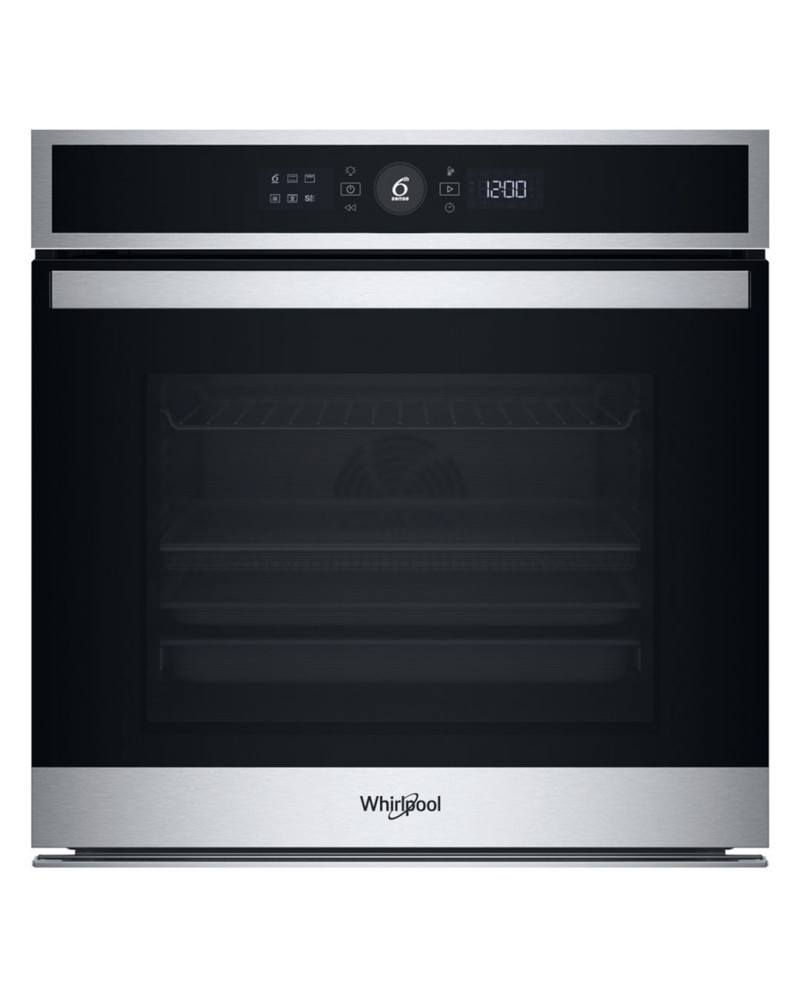 WHIRLPOOL FORNO MULTIF. PIROLITICO HIDROLITICO 73LT INOX A+