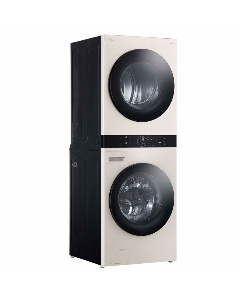 LG MAQUINA LAVAR 12KG E SECAR 10KG 1400RT AIDD STEAM BEGE (C