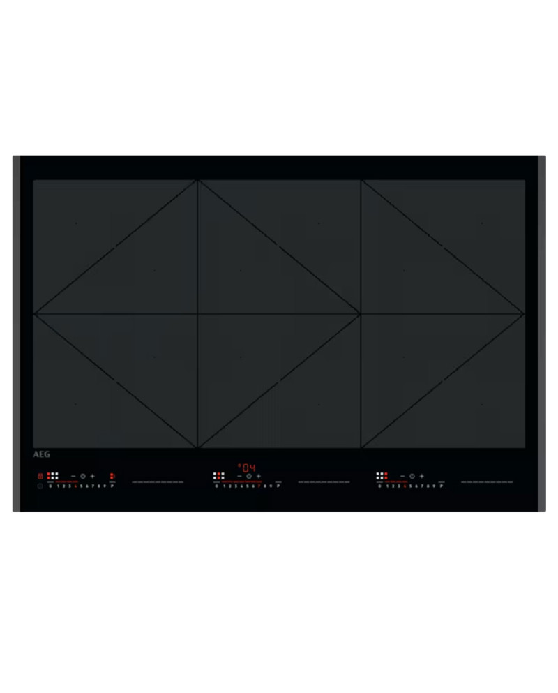 AEG PLACA INDUÇAO 80CM BISELADA