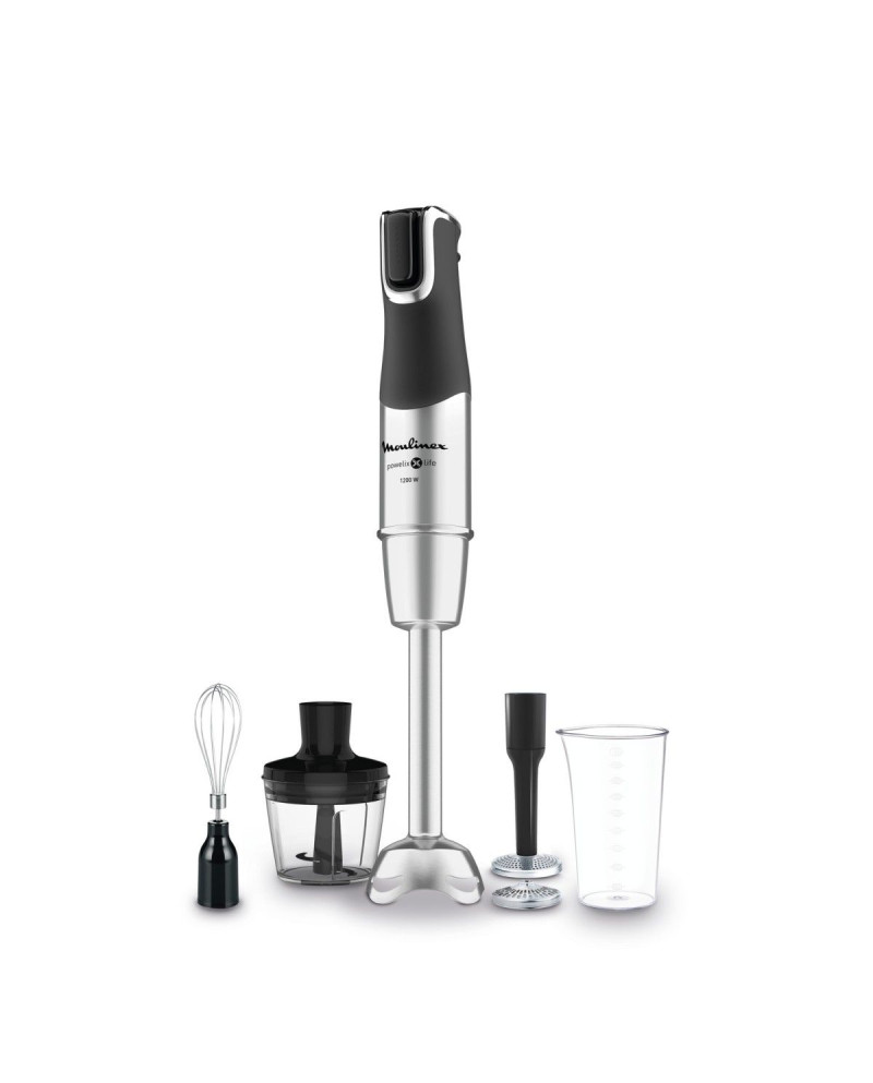 MOULINEX VARINHA 1200W PE INOX C/PICADORA 500ML E PE PURE MOULINEX VARINHA 1200W PE INOX C/PICADORA 500ML E PE PURE