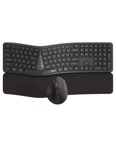 RAPOO TECLADO+RATO S/FIO 8810ME MULTI-MODE PRETO RAPOO TECLADO+RATO S/FIO 8810ME MULTI-MODE PRETO
