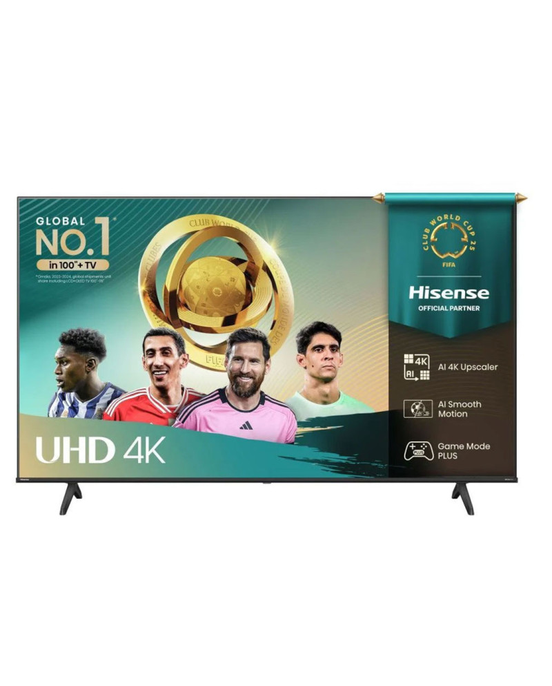 HISENSE LED 75" 4K UHD SMARTTV 3HDMI 2USB (E)