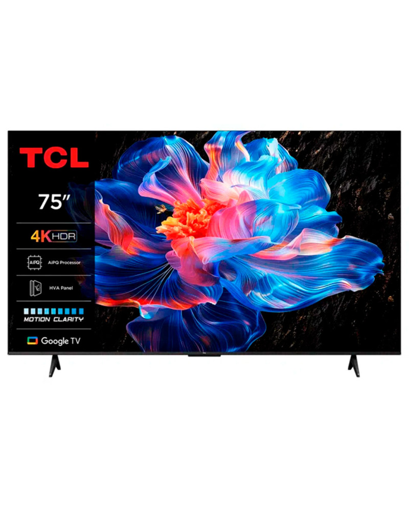 TCL LED 75" 4K UHD GOOGLE TV 3HDMI USB (E)
