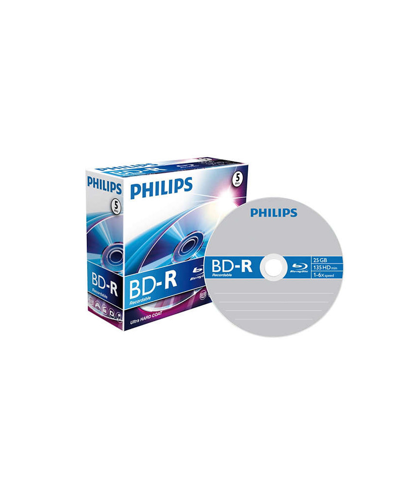 PHILIPS BLU-RAY RECORDABLE 25GB 6x