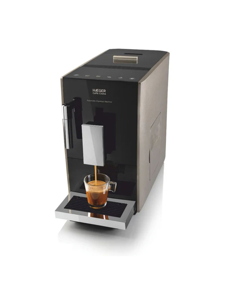 HAEGER MAQUINA CAFE CREMA AUTOMATICA 19 BAR