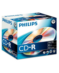 PHILIPS CD-R 80MIN 700MB 52x SL (10)