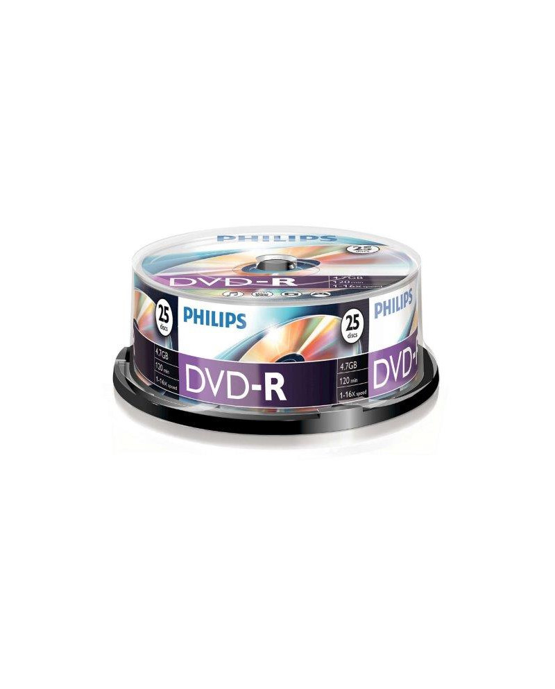 PHILIPS DVD-R 4,7GB 16x SP (25)