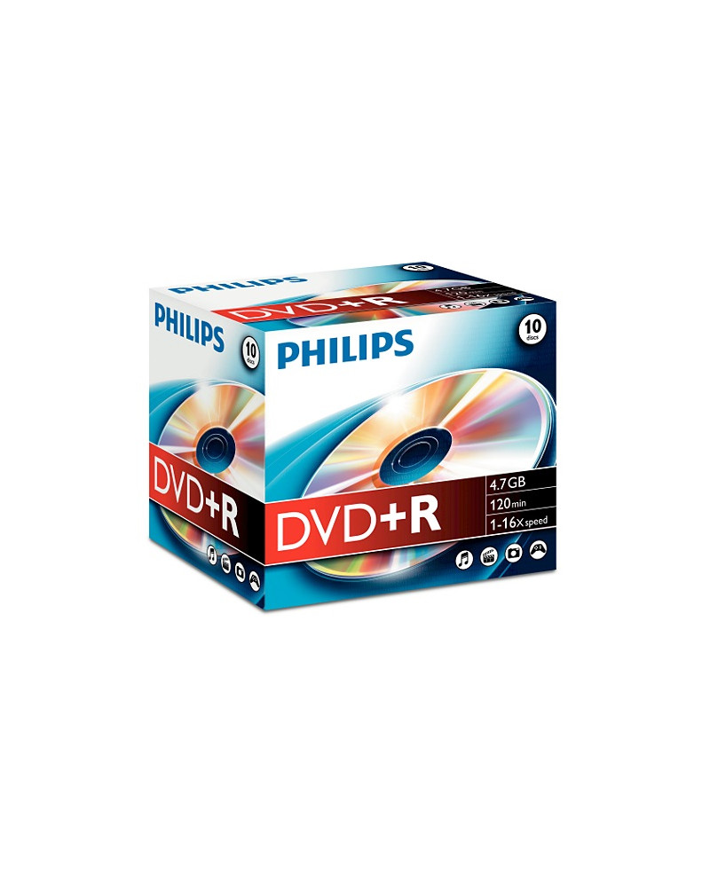 PHILIPS DVD+R 120MIN 4,7GB 16x